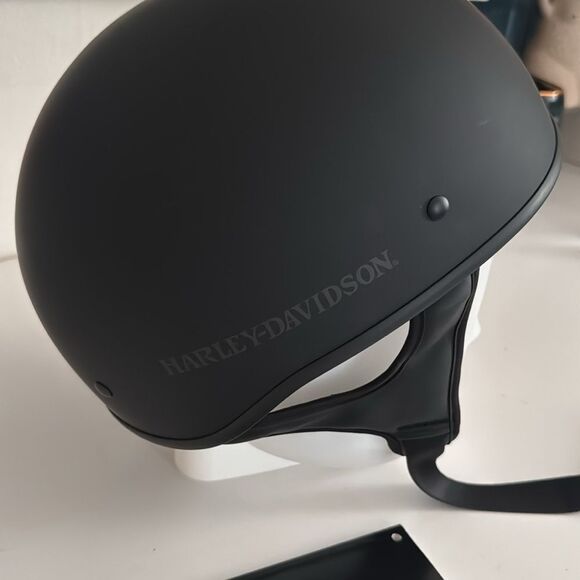 Harley-Davidson Helmet 3N1 Dot Skull light NWOT - Picture 4 of 6